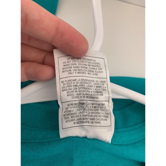 Fruit of the Loom Men Size XL Blue Over What Hill Single Stitch VTG Shirt - Picture 6 of 6